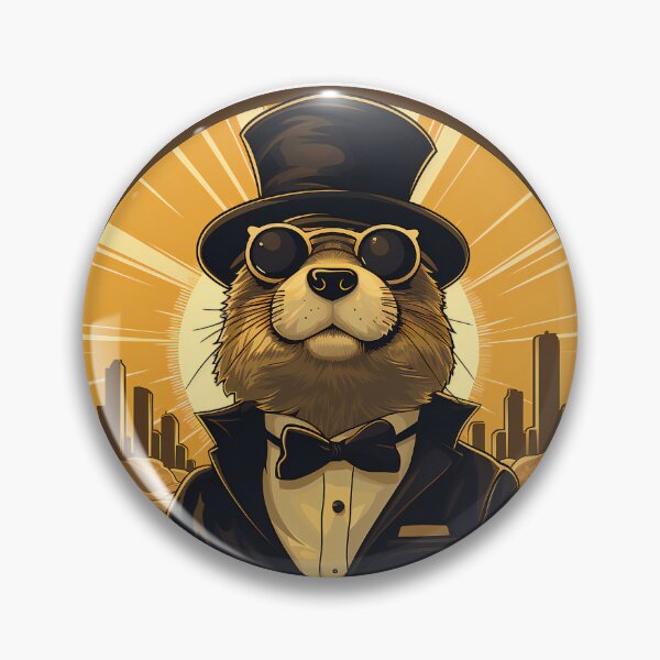 Item preview, Groundhog Day Gentleman Of The Shadows designed and sold by DominDesigns.