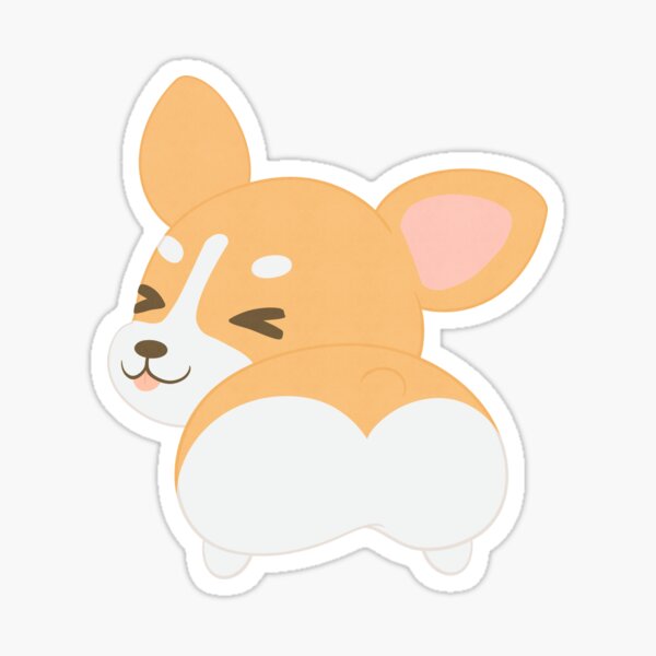 Corgi Butt Stickers 