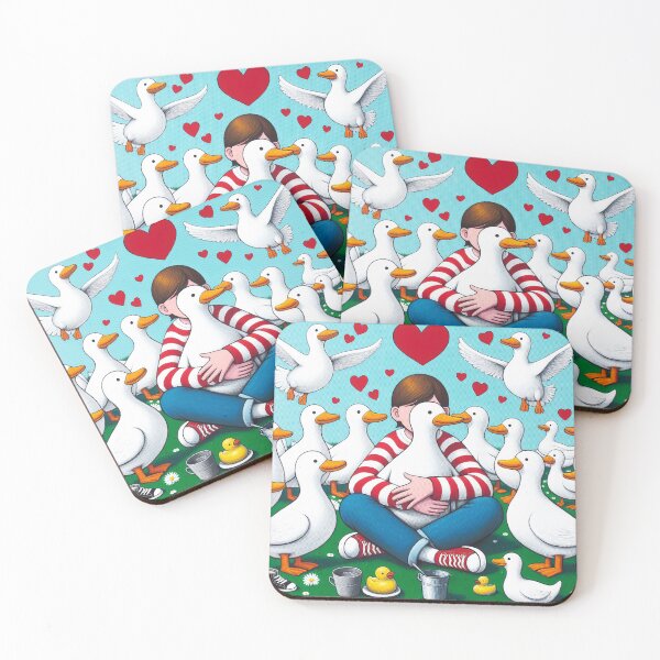 Item preview, I love ducks designed and sold by PickledjoArt.