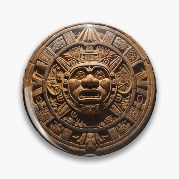 Item preview, Aztec Calendar  designed and sold by Myra365Art.