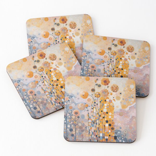 Item preview, Gustav Klimt Flowers designed and sold by maniacfitness.