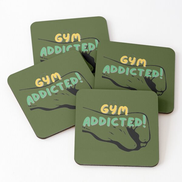Item preview, Gym Addicted designed and sold by RayAndDice.