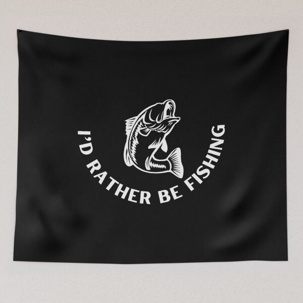 Item preview, I'd Rather Be Fishing designed and sold by FridPix.