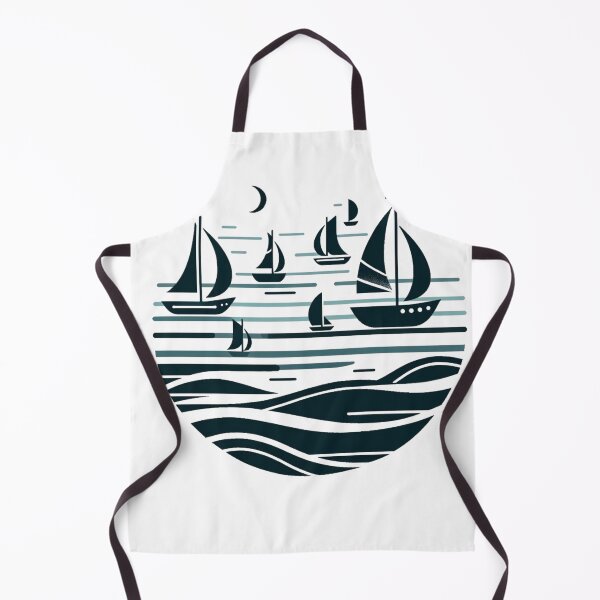 Item preview, Midnight Maritime Dreams - Peaceful Sailboat Ensemble Art designed and sold by SADStyleDesigns.