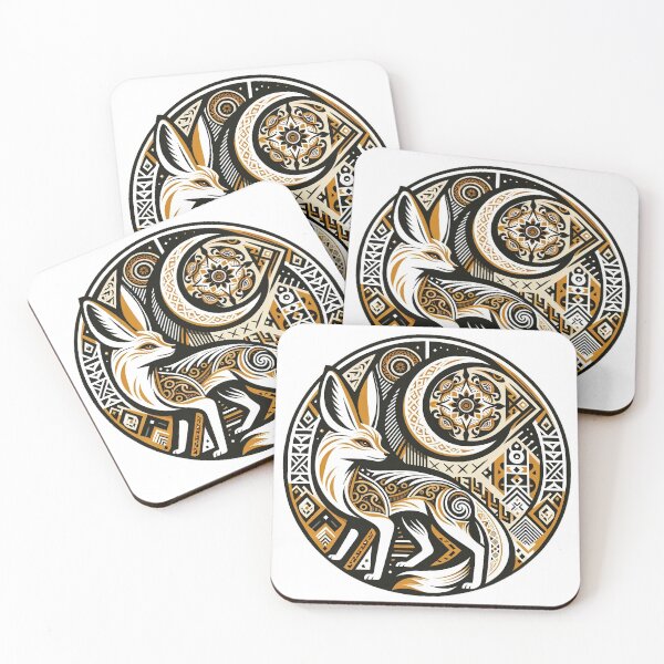Item preview, Desert Fox - Algerian Tribal Mandala designed and sold by DilouDilou.