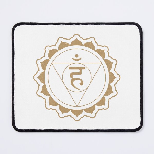 Item preview, Throat Chakra Mandala - Snow + Fawn designed and sold by Irene Estelle.
