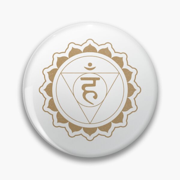 Item preview, Throat Chakra Mandala - Snow + Fawn designed and sold by Irene Estelle.