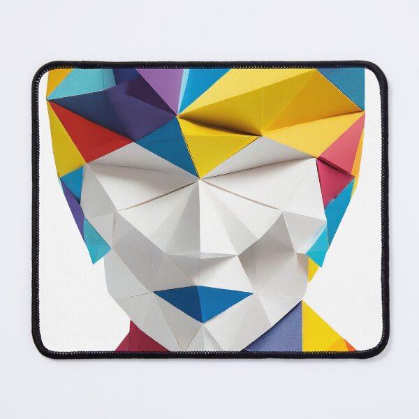 Item preview, Geometric Woman Portrait Illustration designed and sold by MakeInShop.