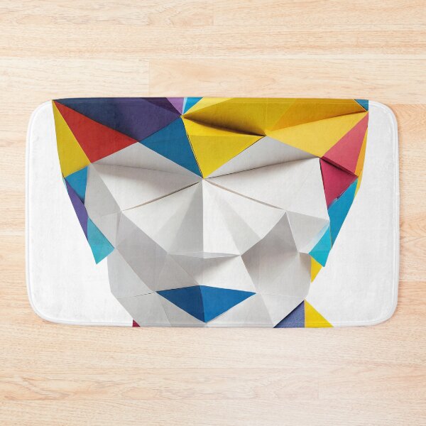 Item preview, Geometric Woman Portrait Illustration designed and sold by MakeInShop.