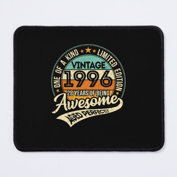 Item preview, One of a kind - Vintage 1996 - 28 years of being awesome - aged perfectly - limited edition - 2024 birthday designed and sold by oudinmeissArt.