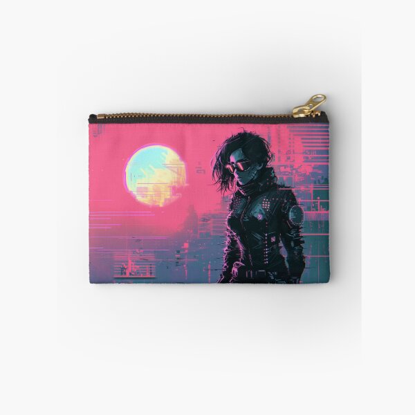 Item preview, Synthpop 80s Retrowave Girl In Glasses designed and sold by Nightarcade.