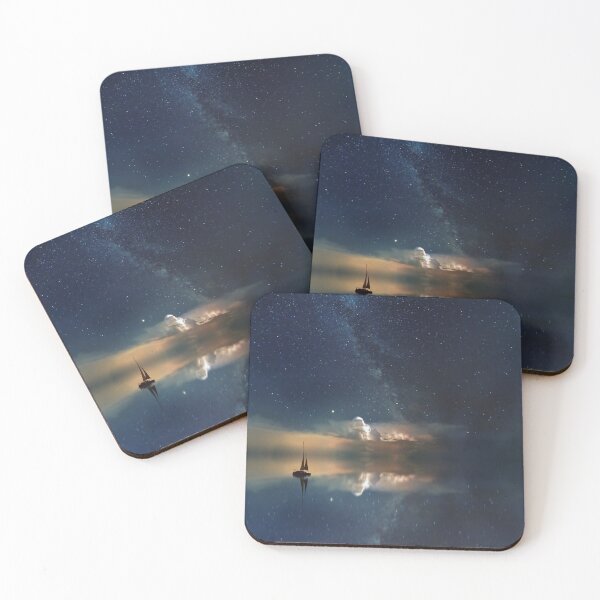Item preview, Milky way , ocean designed and sold by Creative-draw.