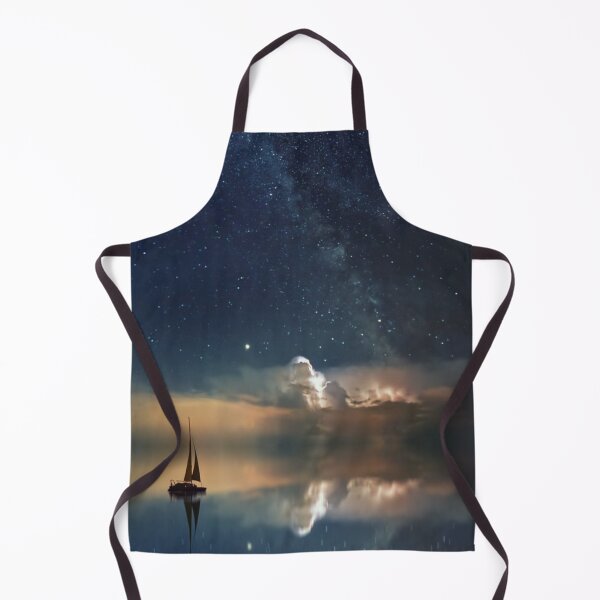 Item preview, Milky way , ocean designed and sold by Creative-draw.