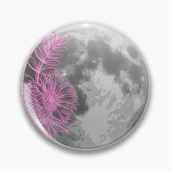 Item preview, Glowing flower moon designed and sold by Brooke Delaney.