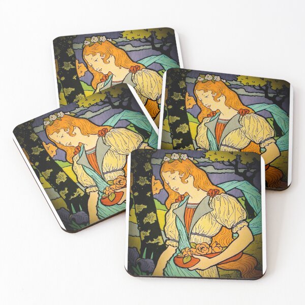 Item preview, Art Nouveau designed and sold by lobodelnoir.