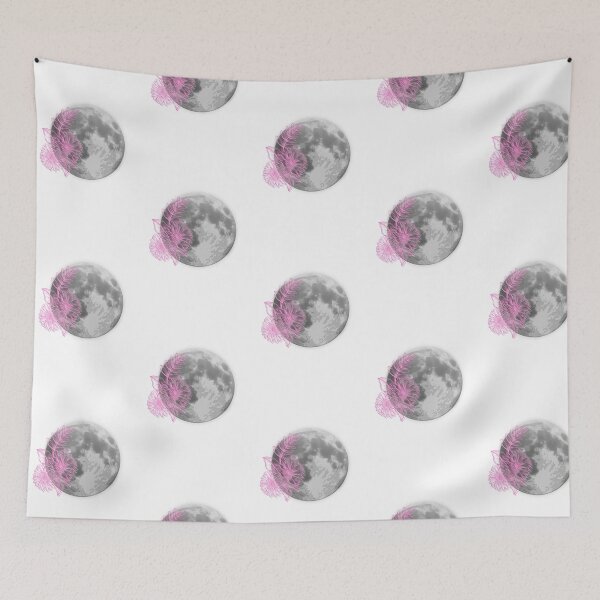 Item preview, Glowing flower moon designed and sold by Brooke Delaney.