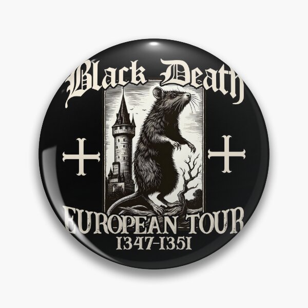 Item preview, Black Death European Tour 1347-1351, Big Rat designed and sold by cuteeshop.