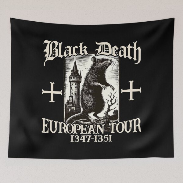 Item preview, Black Death European Tour 1347-1351, Big Rat designed and sold by cuteeshop.