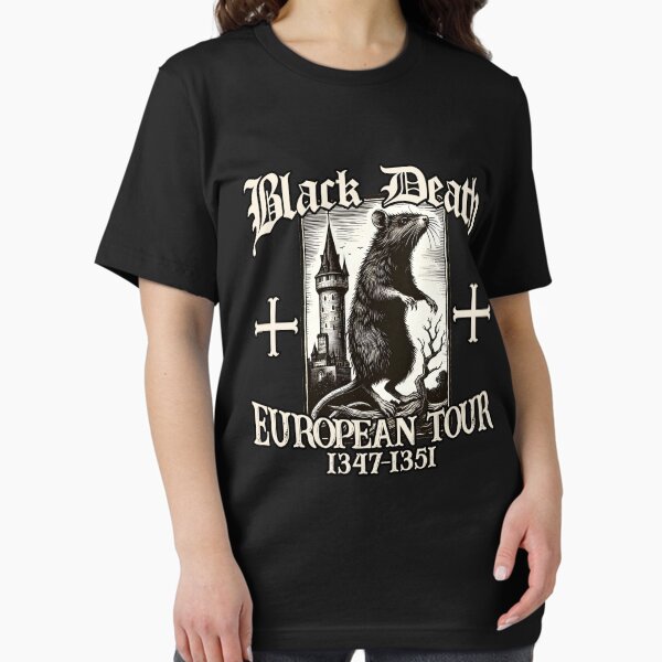 Aperçu de l'œuvre Tournée européenne de la peste noire 1347-1351, Big Rat créée et vendue par cuteeshop.
