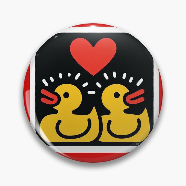 Item preview, Love ducks - Pop Art designed and sold by PickledjoArt.