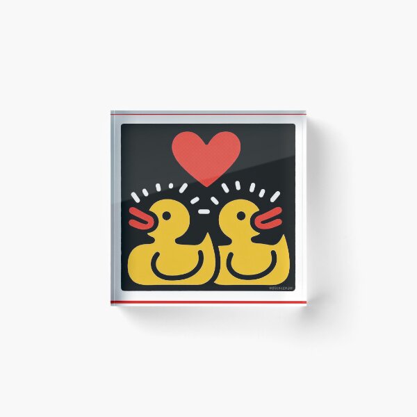 Item preview, Love ducks - Pop Art designed and sold by PickledjoArt.