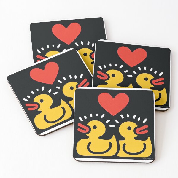 Item preview, Love ducks - Pop Art designed and sold by PickledjoArt.