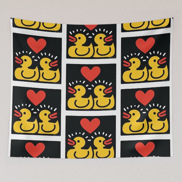Item preview, Love ducks - Pop Art designed and sold by PickledjoArt.