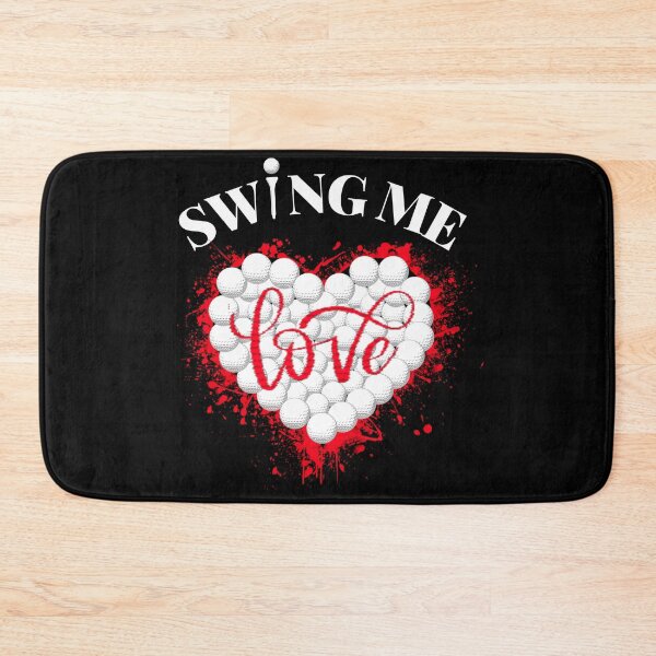 Item preview, Funny valentine's Swing me love golf swing trainer heart-themed  designed and sold by MotivaChic.
