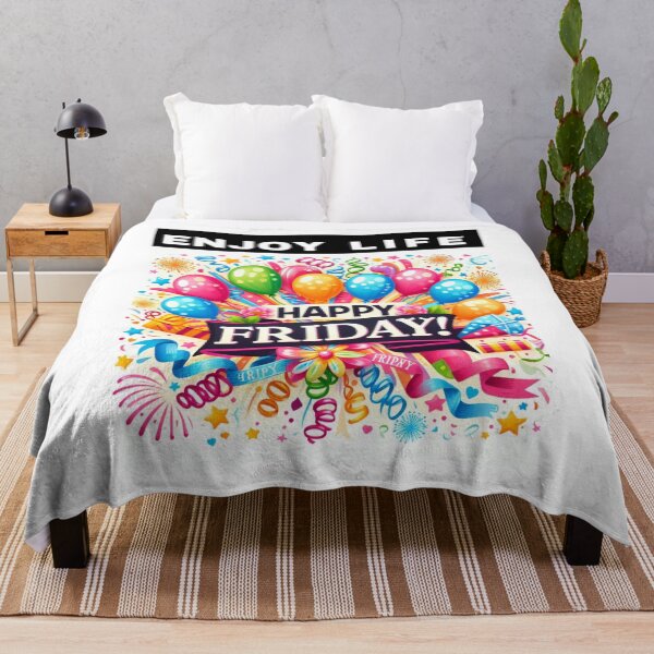 Item preview, Happy Friday-Enjoy Life Design designed and sold by Focus-Photo-PG.
