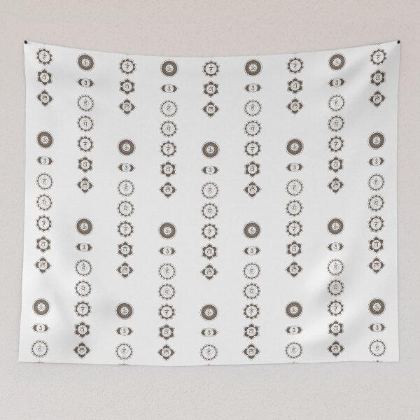 Item preview, The Seven Chakras - Snow + Earth designed and sold by Irene Estelle.