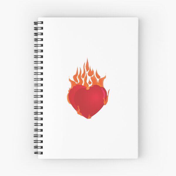 Item preview, Heart on Fire designed and sold by Soujji-Designs.