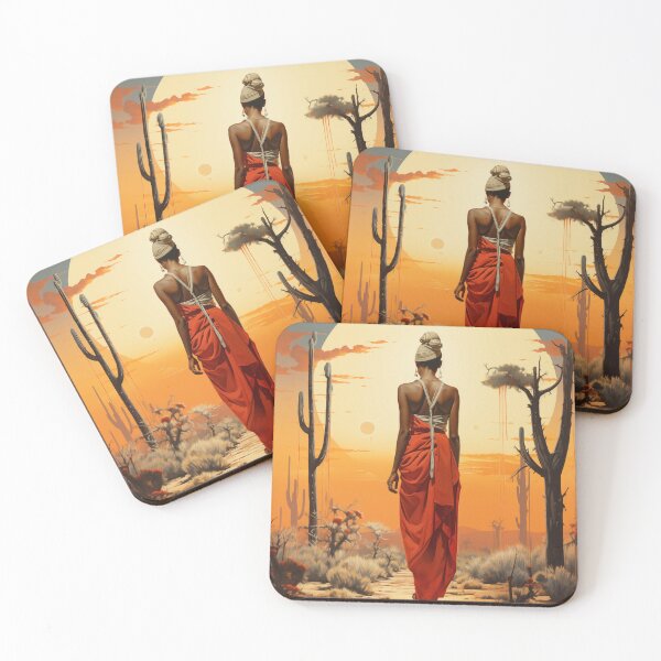 Item preview, Abstract African Wall Art, designed and sold by Rockwpapart.