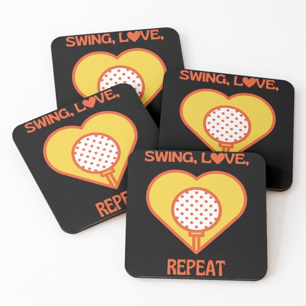 Item preview,  Funny valentine's Swing love repeat golf swing trainer heart-themed  designed and sold by MotivaChic.