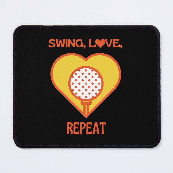 Item preview,  Funny valentine's Swing love repeat golf swing trainer heart-themed  designed and sold by MotivaChic.