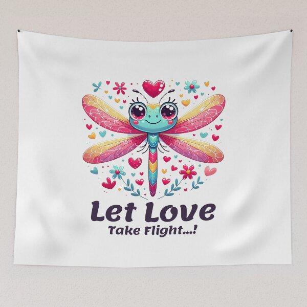 Item preview, Enchanted Dragonfly Love Heart designed and sold by ncfashion19.