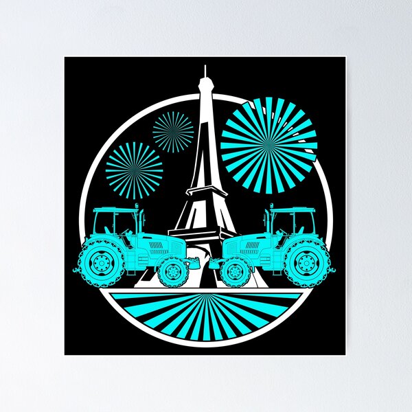 Item preview, Paris Agriculture (blue) designed and sold by Alien-Theory.