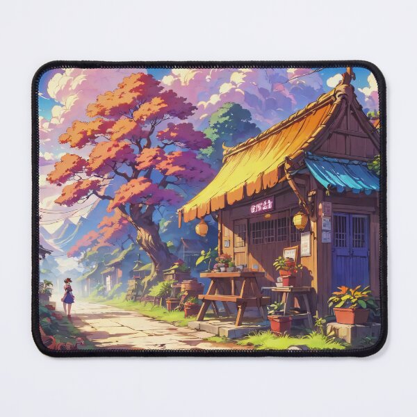Item preview, Enchanted Japanese Sunset designed and sold by DreamBackDrops.