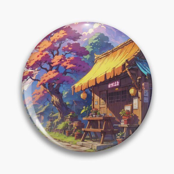 Item preview, Enchanted Japanese Sunset designed and sold by DreamBackDrops.