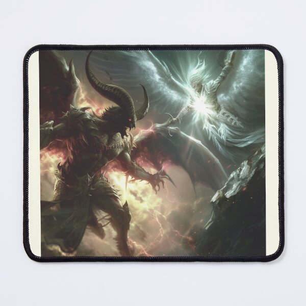 Item preview, The battle between good and evil designed and sold by Moleman-Design.
