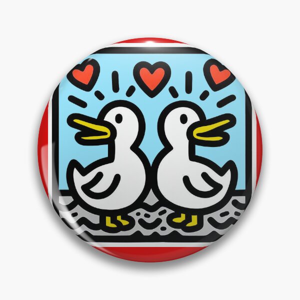 Item preview, Love ducks - Pop Art designed and sold by PickledjoArt.