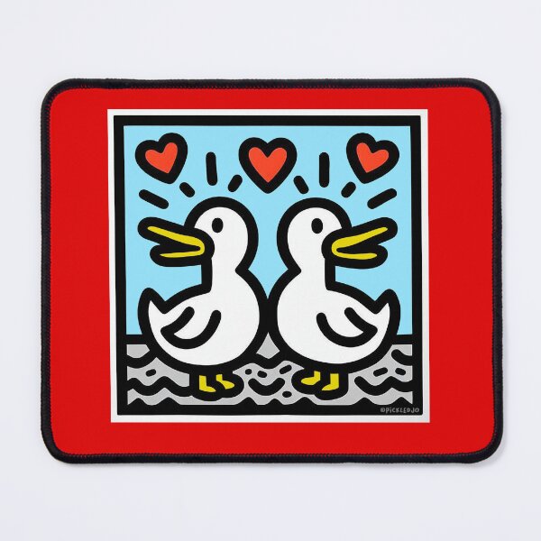 Item preview, Love ducks - Pop Art designed and sold by PickledjoArt.