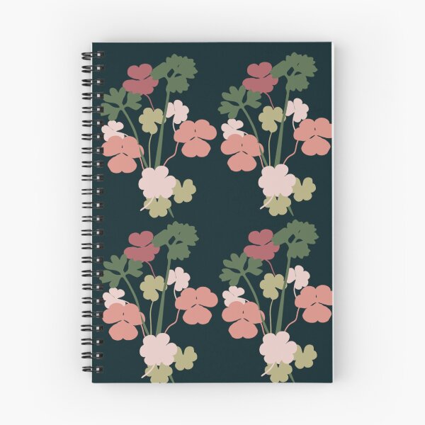 Item preview, florals on black designed and sold by AmnaFarukh.