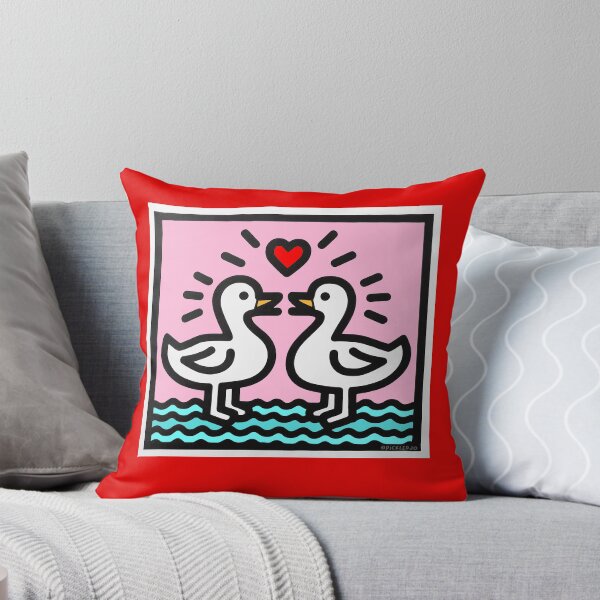 Item preview, Love ducks Pink - Pop Art designed and sold by PickledjoArt.