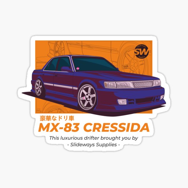 Item preview, Toyota Cressida MX 83 JDM Drift designed and sold by SLIDEWAYS SUPPLIES.