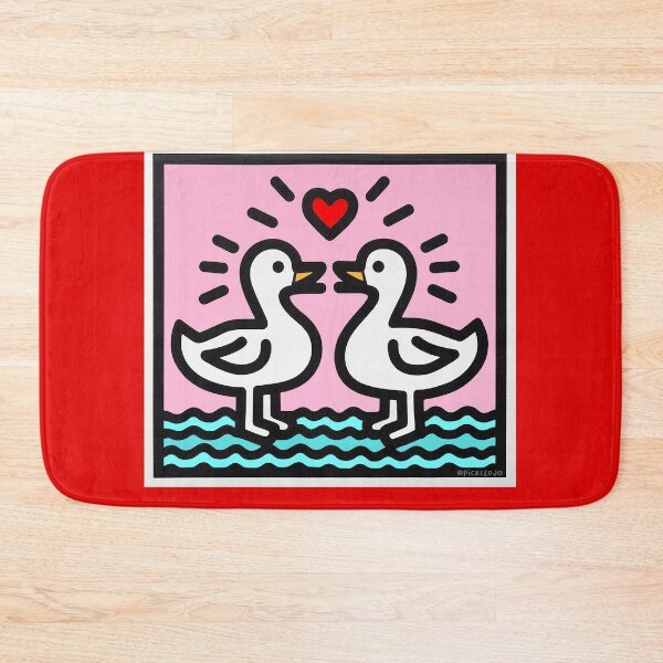 Item preview, Love ducks Pink - Pop Art designed and sold by PickledjoArt.