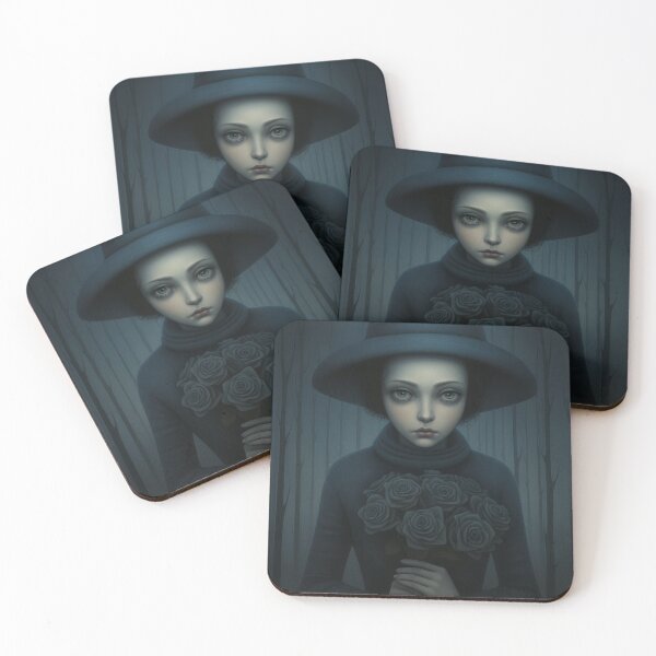 Item preview, Dark Moody Wednesday Portrait designed and sold by BilgePaksoylu.