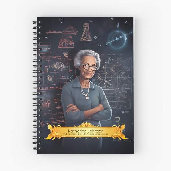Item preview, Katherine Johnson Mathematician NASA Tribute  designed and sold by tre2k3.