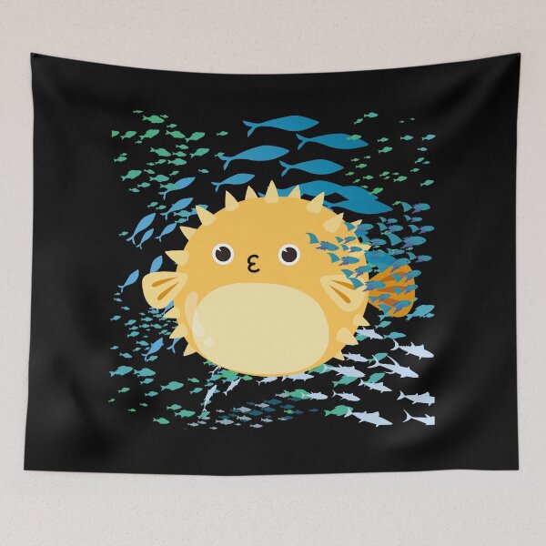 Item preview, yellow sweet fish and small fish designed and sold by Vilemo.