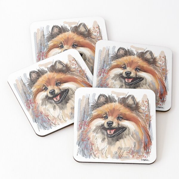Item preview, German Spitz Dog designed and sold by TraceyMackieArt.