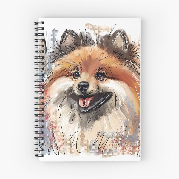 Item preview, German Spitz Dog designed and sold by TraceyMackieArt.
